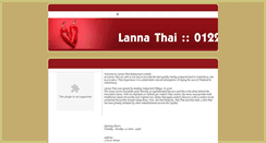 Desktop Screenshot of lannathai-canterbury.co.uk