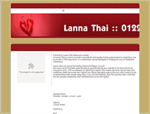 Tablet Screenshot of lannathai-canterbury.co.uk